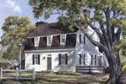 Colonial Style House Plan - 3 Beds 2.5 Baths 2047 Sq/Ft Plan #137-342 