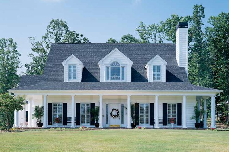 Dream House Plan - Exterior - Front Elevation 4 for Country House Plan #929-96 - 3 bed, 2.5 bath