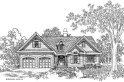 Ranch Style House Plan - 3 Beds 2 Baths 1658 Sq/Ft Plan #929-420 Exterior 