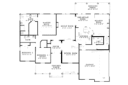 Country Style House Plan - 3 Beds 2 Baths 2163 Sq/Ft Plan #17-3229 