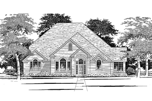 House Design - Traditional Exterior - Front Elevation Plan #472-225