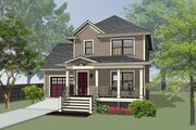 Cottage Style House Plan - 3 Beds 1.5 Baths 1087 Sq/Ft Plan #79-123 