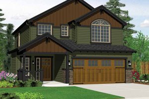 House Design - Craftsman Exterior - Front Elevation Plan #943-14