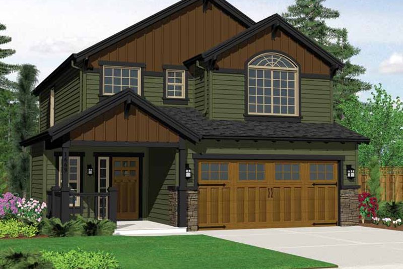 Home Plan - Craftsman Exterior - Front Elevation Plan #943-14