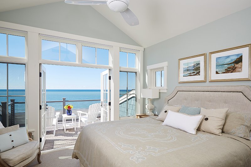 Architectural House Design - Interior - Master Bedroom for Country House Plan #928-297 - 2 bed, 2.5 bath