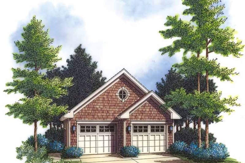 Dream House Plan - Country Exterior - Front Elevation Plan #48-831