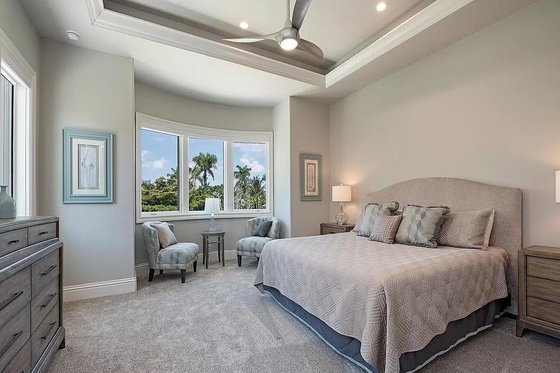 Interior - Bedroom 1 for Beach House Plan #548-56 - 5 bed, 5.5 bath