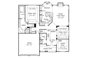 Country Style House Plan - 4 Beds 3.5 Baths 2756 Sq/Ft Plan #927-893 Floor 