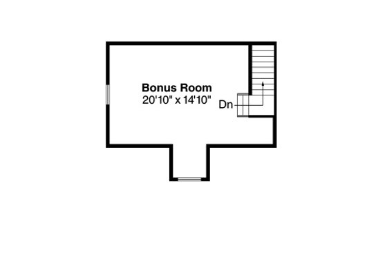 Floor Plan - Other Floor for Farmhouse House Plan #124-415 - 3 bed, 2 bath