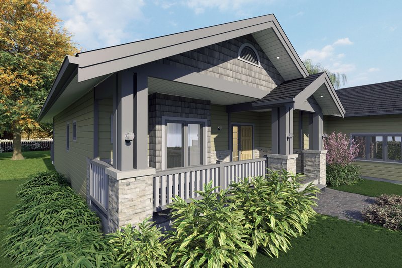 Home Plan - Exterior - Other Elevation for Craftsman House Plan #1101-4 - 3 bed, 3.5 bath