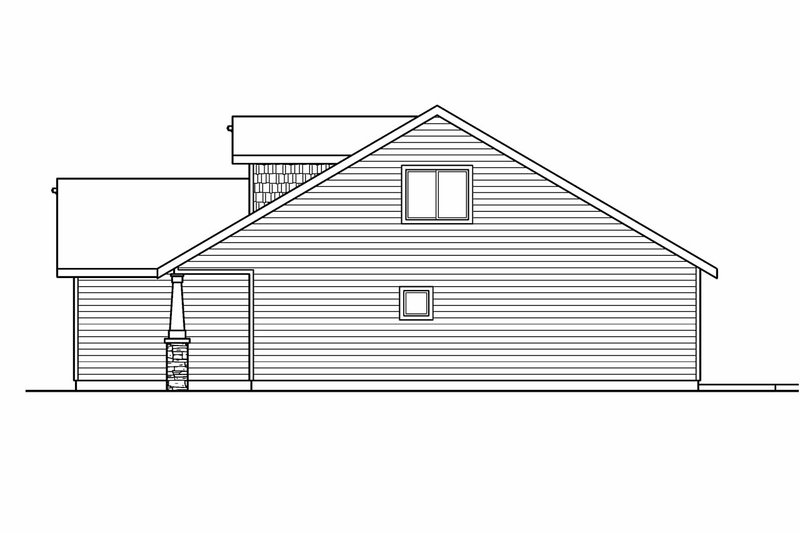 Home Plan - Exterior - Other Elevation 1 House Plan #124-692 - 3 bed, 2.5 bath
