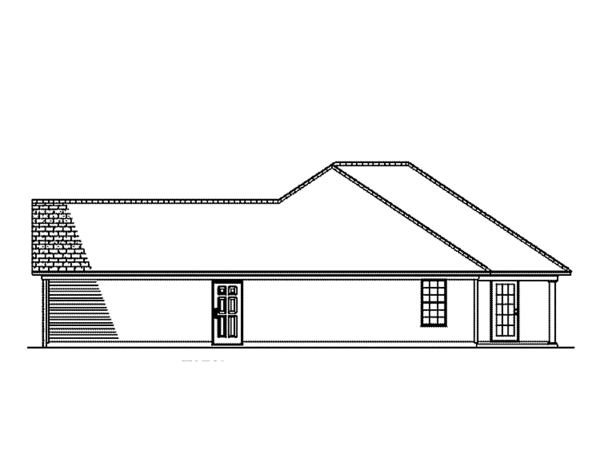 Architectural House Design - Ranch Floor Plan - Other Floor Plan #17-2938