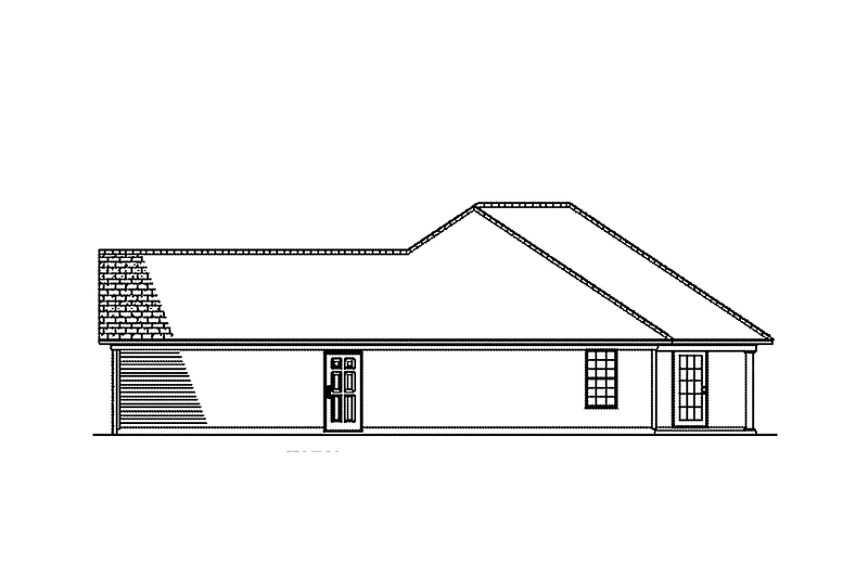 Home Plan - Floor Plan - Other Floor for Ranch House Plan #17-2938 - 2 bed, 2 bath