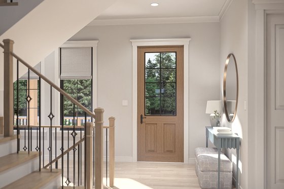 Interior - Entry 1 for Traditional House Plan #455-787 - 4 bed, 4 bath