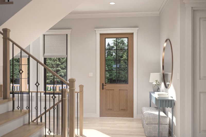 Home Plan - Interior - Entry 1 for Traditional House Plan #455-787 - 4 bed, 4 bath