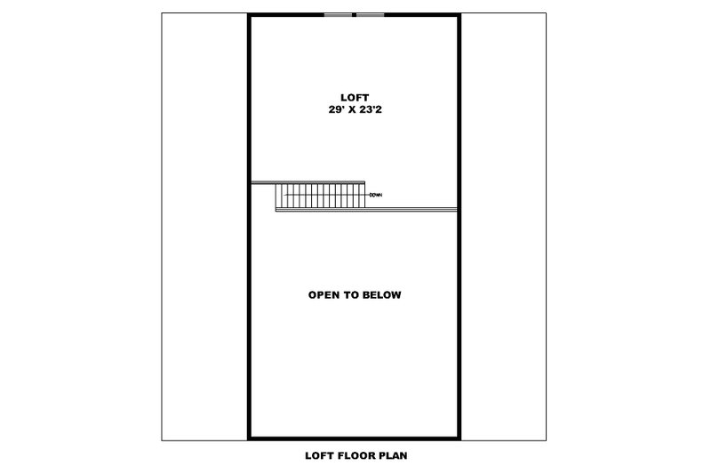 Dream House Plan - Floor Plan - Other Floor for Craftsman House Plan #117-1057 - 1 bed, 1 bath