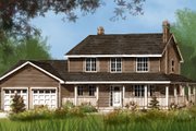 Country Style House Plan - 3 Beds 2.5 Baths 1865 Sq/Ft Plan #427-2 