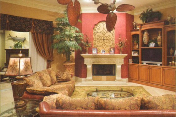 Photo 5 for Mediterranean House Plan #135-202 - 6 bed, 5 bath