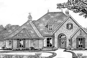 Traditional Exterior - Front Elevation Plan #310-531