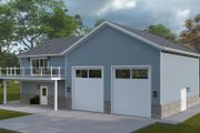 Barndominium Style House Plan - 1 Beds 1.5 Baths 1207 Sq/Ft Plan #1060-379 Exterior 