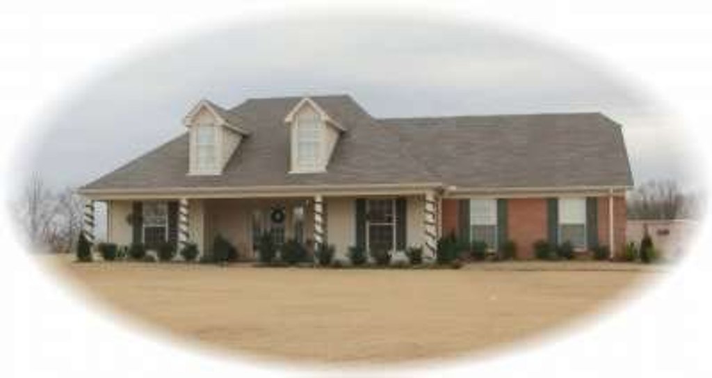 Exterior - Front Elevation 2 for Southern House Plan #81-917 - 3 bed, 2 bath