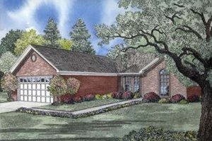Traditional Exterior - Front Elevation Plan #17-2179