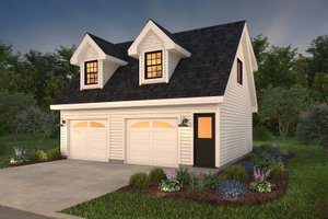 House Plan Design - Traditional Exterior - Front Elevation Plan #47-1081