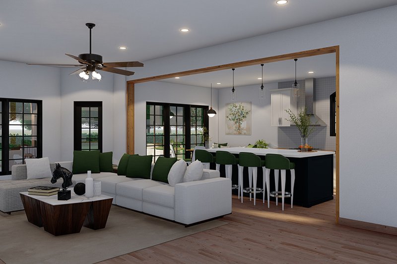 House Blueprint - Interior - Other 1 for European House Plan #923-288 - 4 bed, 2.5 bath
