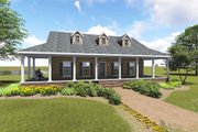 Country Style House Plan - 3 Beds 2 Baths 1716 Sq/Ft Plan #44-196 