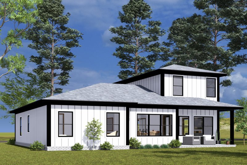 Architectural House Design - Exterior - Other Elevation 1 for Modern House Plan #513-2315 - 3 bed, 2.5 bath