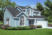 Traditional Style House Plan - 3 Beds 2.5 Baths 1930 Sq/Ft Plan #312-534 