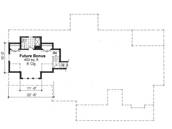 House Blueprint - Craftsman Floor Plan - Other Floor Plan #51-550