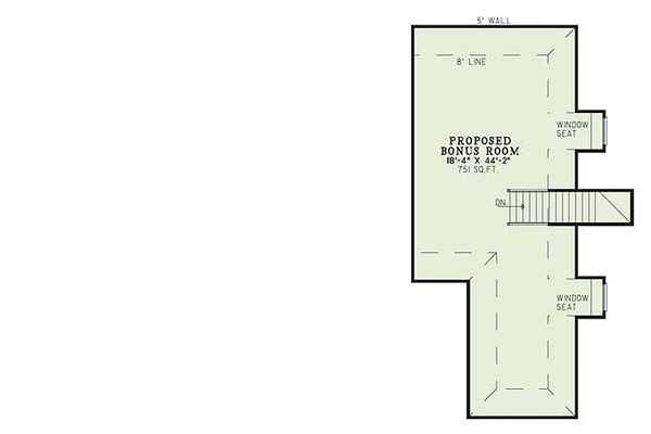 European house plan with Traditional styling, floorplan
