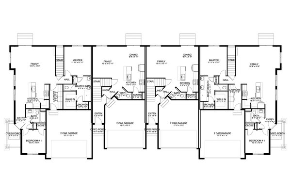 Traditional Floor Plan - Main Floor Plan #1060-335
