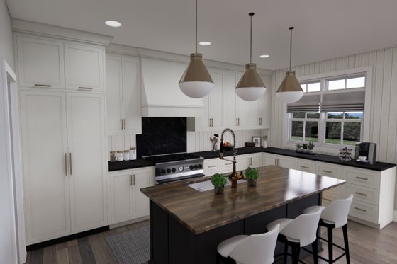 Interior - Kitchen for Farmhouse House Plan #51-1327 - 3 bed, 2.5 bath