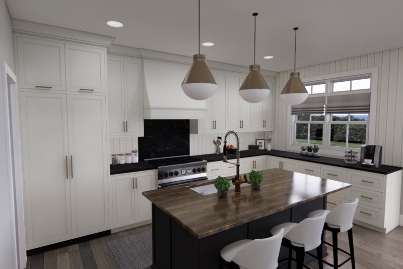 Home Plan - Interior - Kitchen for Farmhouse House Plan #51-1327 - 3 bed, 2.5 bath