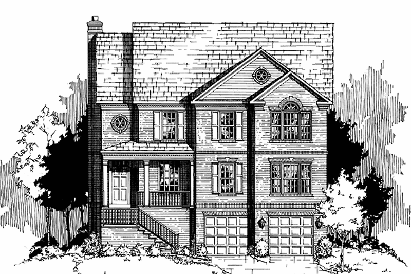 Dream House Plan - Country Exterior - Front Elevation Plan #953-119