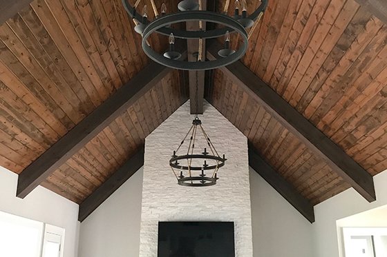 Interior - Family Room for Craftsman House Plan #437-76 - 4 bed, 3.5 bath