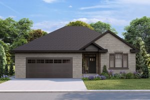 Traditional Exterior - Front Elevation Plan #124-1375