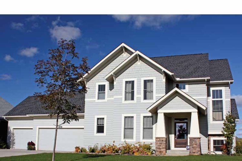 House Design - Craftsman Exterior - Front Elevation Plan #51-1100