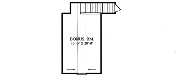 Architectural House Design - Country Floor Plan - Upper Floor Plan #42-706