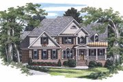 Traditional Style House Plan - 4 Beds 4.5 Baths 2752 Sq/Ft Plan #927-170 