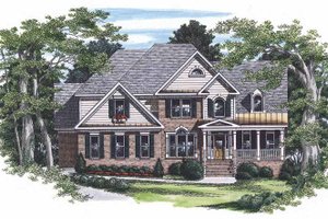 Traditional Exterior - Front Elevation Plan #927-170