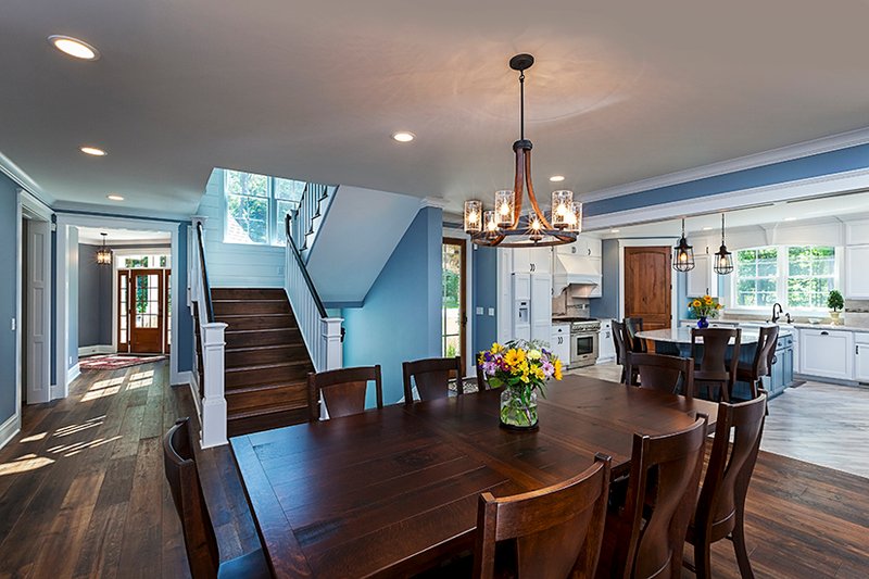 Architectural House Design - Interior - Dining Room for Country House Plan #928-290 - 3 bed, 4 bath