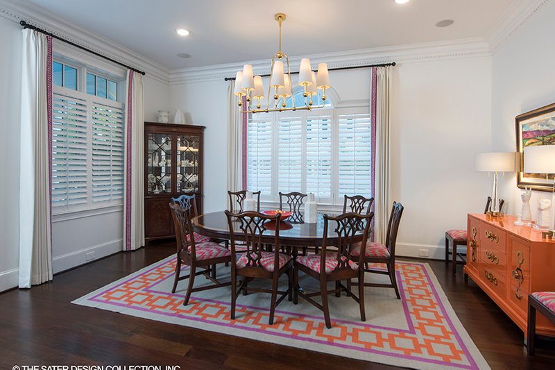 Architectural House Design - Interior - Dining Room 2 for Classical House Plan #930-460 - 3 bed, 4.5 bath