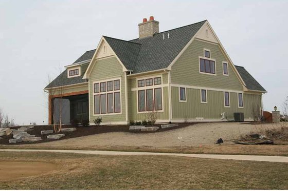 Exterior - Rear Elevation for Craftsman House Plan #928-230 - 3 bed, 4 bath