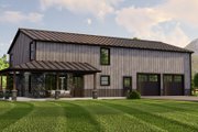 Barndominium Style House Plan - 4 Beds 2.5 Baths 2160 Sq/Ft Plan #1064-18 