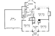 Classical Style House Plan - 3 Beds 2.5 Baths 2045 Sq/Ft Plan #927-72 
