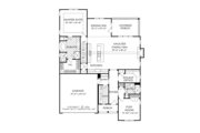 European Style House Plan - 4 Beds 3 Baths 2565 Sq/Ft Plan #927-965 