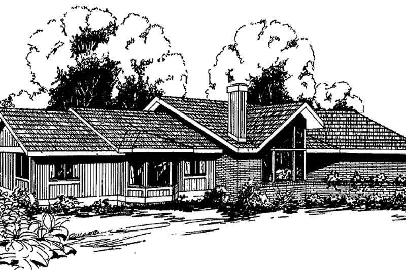 House Plan Design - Contemporary Exterior - Front Elevation Plan #60-692